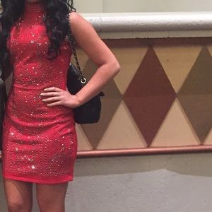 Perfect Bebe holiday dress!